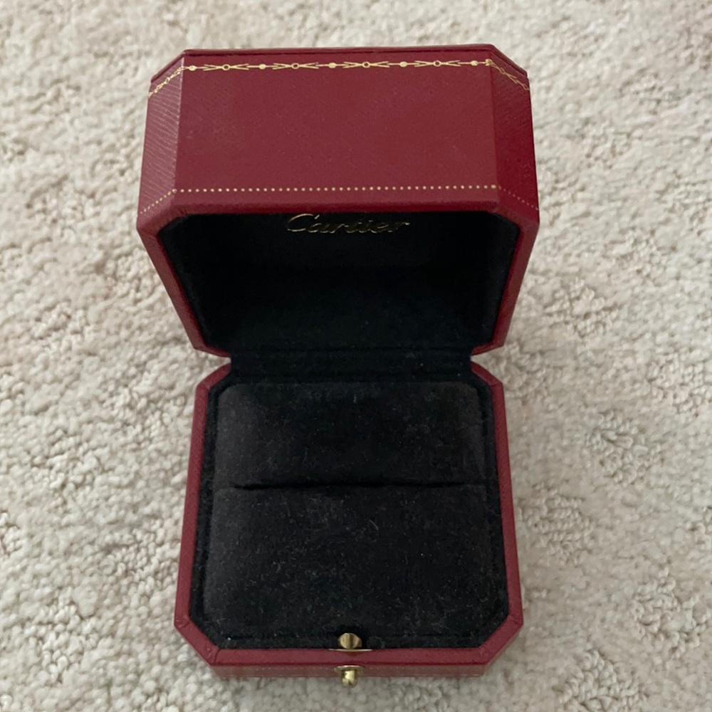 Cartier ring box